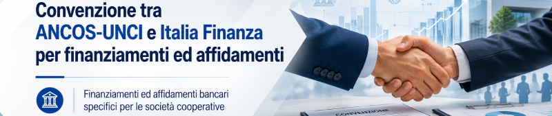 CONVENZIONE2 Convenzione tra ANCOS-UNCI e Italia Finanza per finanziamenti ed affidamenti bancari